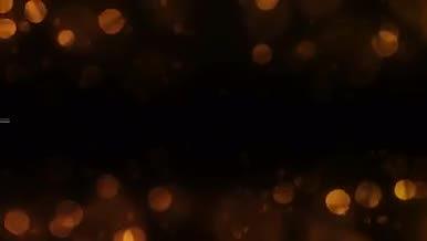 2019大气金色光点开场视频素材视频的预览图